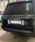 Range Rover III L322 2002-2012 Baguette chromée au-dessus de la plaque d'immatriculation (inox) photo 2