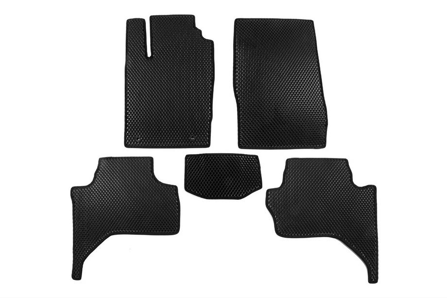Fiat Fullback 2016- Tapis de sol EVA (noirs) Image