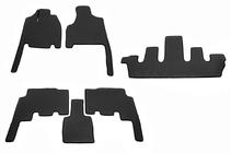 Chrysler Voyager 2001-2007 Tapis de sol (3 rangées, EVA, noir) photo 13