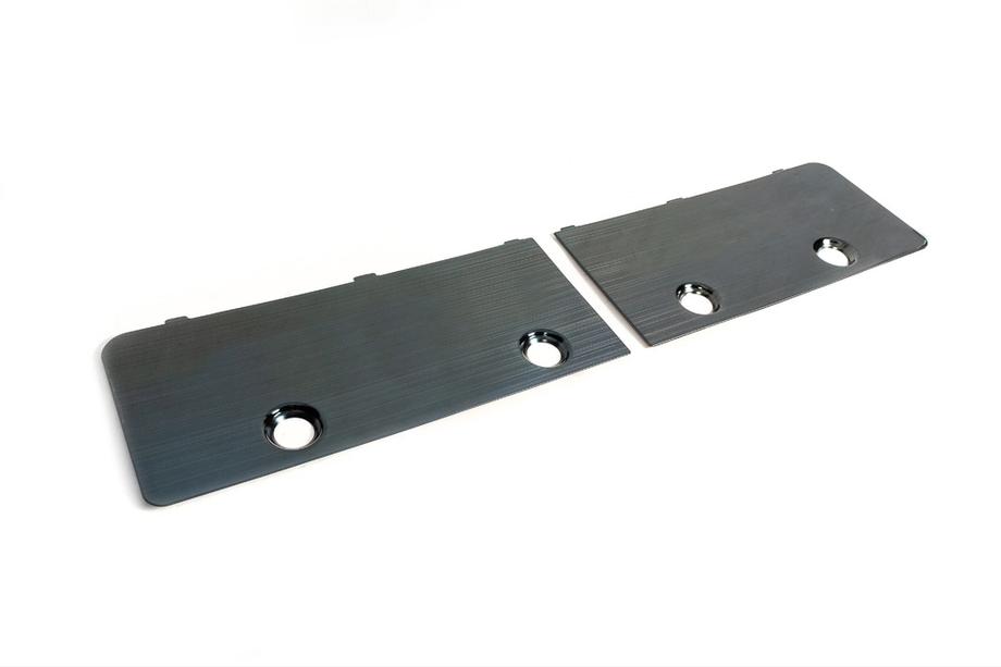Toyota Land Cruiser 200 2007-2021 Inserts pour couvercle de coffre (2 pcs, aluminium) Image