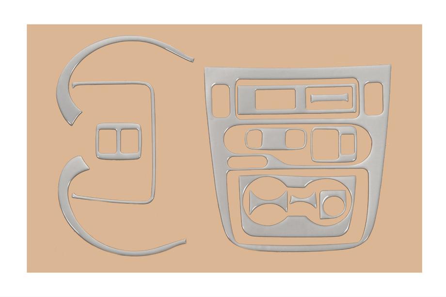 Honda HR-V 1998-2006 Décor de Tableau de Bord Carbone Photo 2