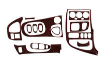 Kia Shuma 1998-2001 Décor de Tableau de Bord Bois Foncé photo 1