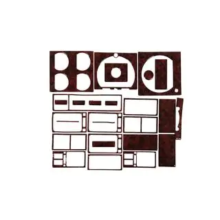 Habillage de tableau de bord (aspect bois) Iveco Eurocargo 1991-2002