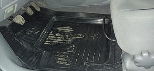 Chevrolet Lacetti 2003-2024 Tapis en caoutchouc avec rebord (5 pcs, Polytep) photo 2