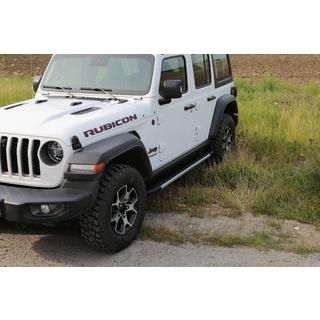 Marchepieds Latéraux Duru (2 pcs, Aluminium) Jeep Wrangler 2018- photo 1