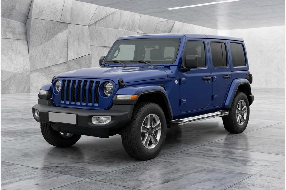 Jeep Wrangler 2018- Marchepieds Latéraux Rainbow (2 pcs, Aluminium) Image