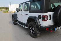 Jeep Wrangler 2018- Marchepieds Latéraux Tayga V2 (2 pcs, Aluminium) photo 1