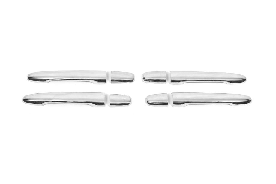 Mitsubishi Lancer X 2008- Promo ! Coques de poignées chromées (4 pcs, sans trous) Photo 1