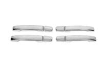 Nissan Qashqai 2007-2010 Promo ! Coques de poignées sans trou de clé (4 pcs, inox) photo 1