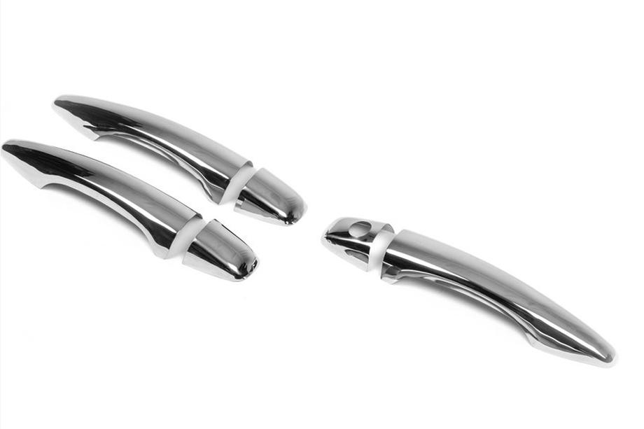 Peugeot 301 2012- Promo ! Coques de Poignées de Porte (3 pcs, Inox) Image