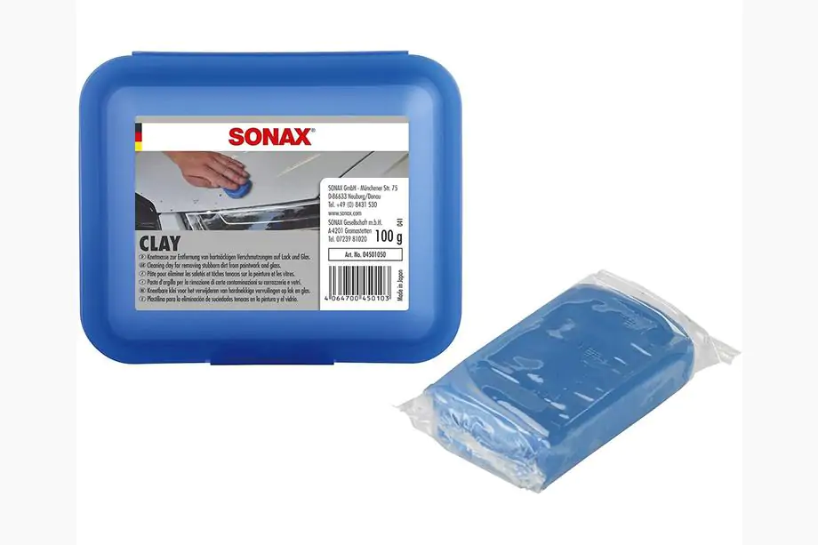 Sonax Pâte à décontaminer bleue pour carrosserie et vitres Photo 1