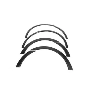 Extensions d'ailes (SW, 6 pcs, noir, plastique ABS) photo 1