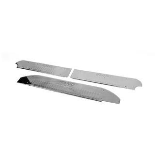 Seuils de porte intérieurs Carmos V4 inox photo 1