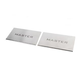 Seuils de porte intérieurs Carmos V1 (2 pcs, inox) photo 1