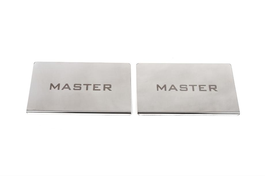 Renault Master 1998-2010 Seuils de porte intérieurs Carmos V1 (2 pcs, inox) Photo 2