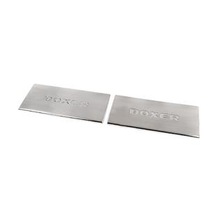 Seuils de porte intérieurs Carmos V2 (2 pcs, inox) Peugeot Boxer 2006-2025 photo 1