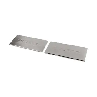 Seuils de porte intérieurs Carmos V2 (2 pcs, inox) Fiat Ducato 2006-2025 photo 1