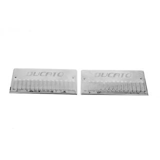 Seuils de porte intérieurs Carmos V3 (2 pcs, inox) Fiat Ducato 2006-2025 photo 2