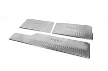Volkswagen LT 1995-2006 Seuils de porte intérieurs inox Carmos V2 (3 pcs) photo 2