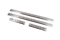Nissan NP300 1999-2015 Seuils de porte inox Carmos V2 (4 pcs) photo 1