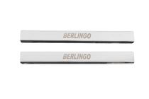 Citroen Berlingo 1996-2008 Seuils de porte Carmos V2 (2 pcs, inox) photo 1