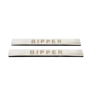 Couvre Seuils de Porte Carmos V1 (2 pcs, Inox) Peugeot Bipper 2008-2017 photo 2