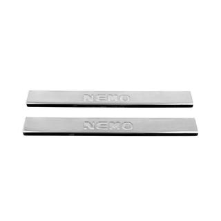 Seuils de porte Carmos V2 (2 pcs, inox) Citroen Nemo 2007-2017 photo 2