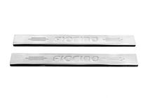 Fiat Fiorino/Qubo 2008-2024 Seuils de porte Carmos V4 (2 pcs, inox) photo 2