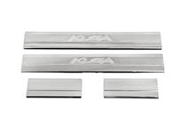 Ford Kuga 2008-2013 Seuils de porte Carmos V2 (4 pcs, inox) photo 2