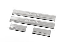 Ford Kuga 2008-2013 Seuils de porte Carmos V2 (4 pcs, inox) photo 1