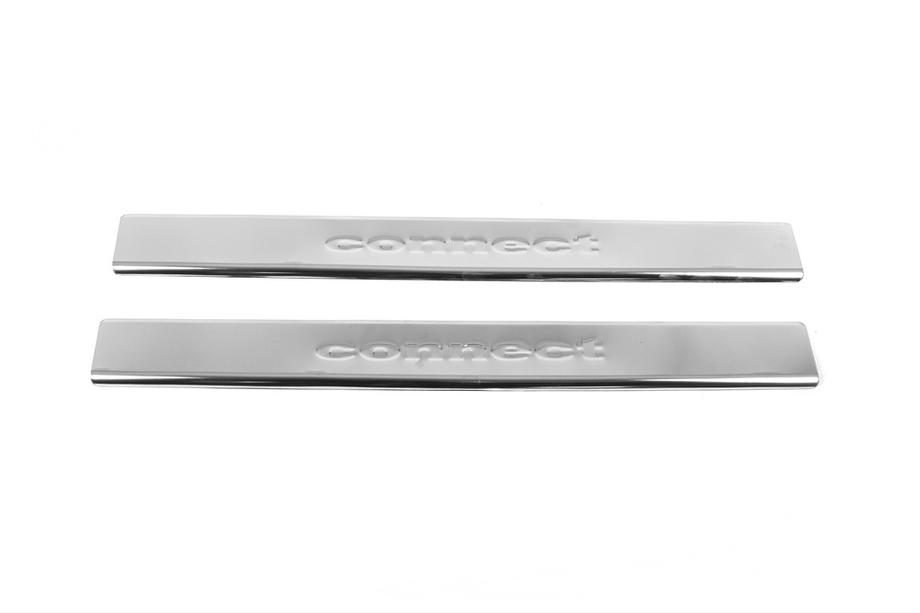 Ford Connect 2006–2009 Seuils de porte Carmos V2 (2 pcs, inox) Image