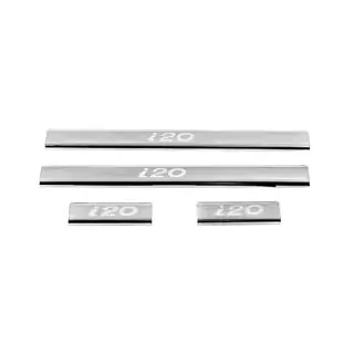 Seuils de porte Carmos V2 (4 pcs, inox) photo 2
