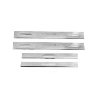 Seuils de porte Carmos V2 (4 pcs, inox) Volkswagen Sharan 1995-2010 photo 2