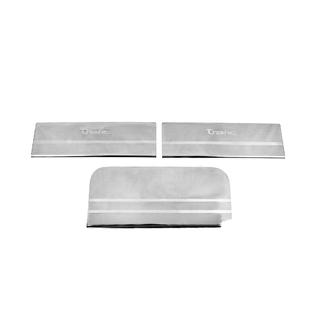 Seuils de porte Carmos V2 (3 pcs, inox) Renault Trafic 2001–2015 photo 1