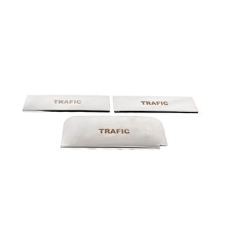 Seuils de porte Carmos V3 (3 pcs, inox) Renault Trafic 2001–2015 photo 2