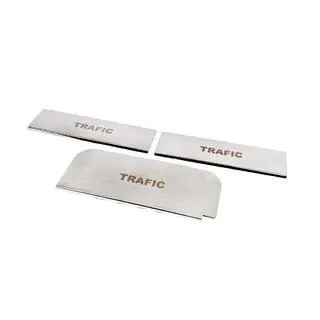 Seuils de porte Carmos V3 (3 pcs, inox) photo 1
