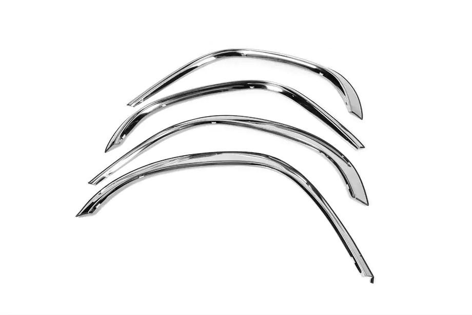 Mercedes E-class W124 1984–1997 Extensions d'ailes 1985-1989 (4 pcs, inox) Photo 3