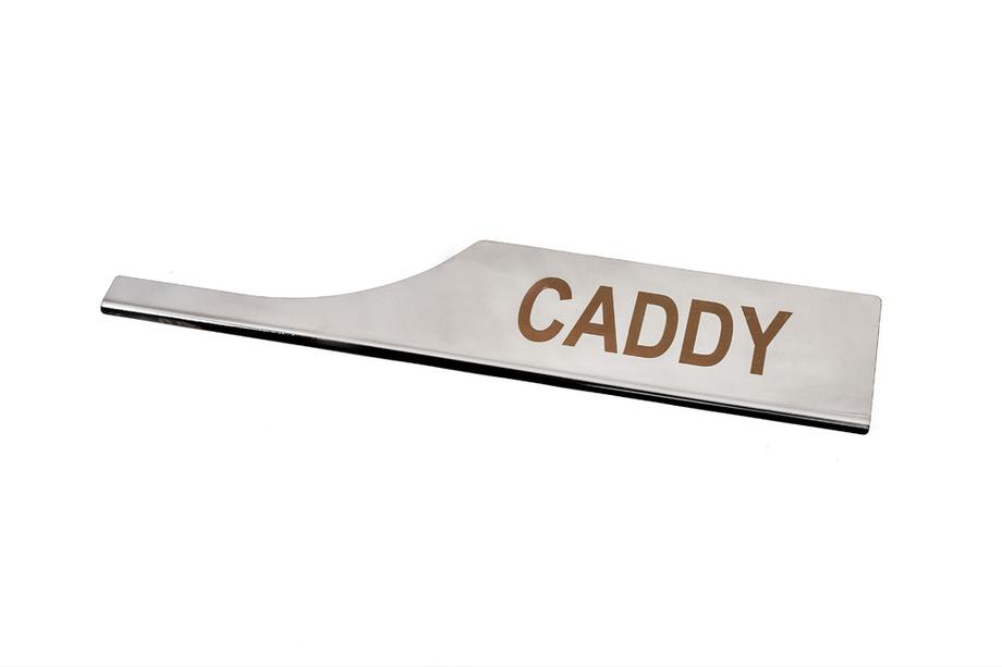Volkswagen Caddy 2004-2010 Promo ! Cache seuil porte coulissante gauche V1 (inox) Photo 2