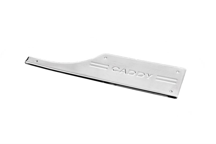 Volkswagen Caddy 2004-2010 Seuil de porte coulissante gauche V3 (inox) Photo 2