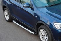 BMW X3 F25 2011-2018 Marchepieds Latéraux Fullmond (2 pcs, Aluminium) photo 1