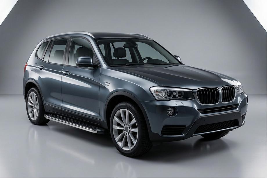 BMW X3 F25 2011-2018 Marchepieds Latéraux BlackLine (2 pcs, Aluminium) Image