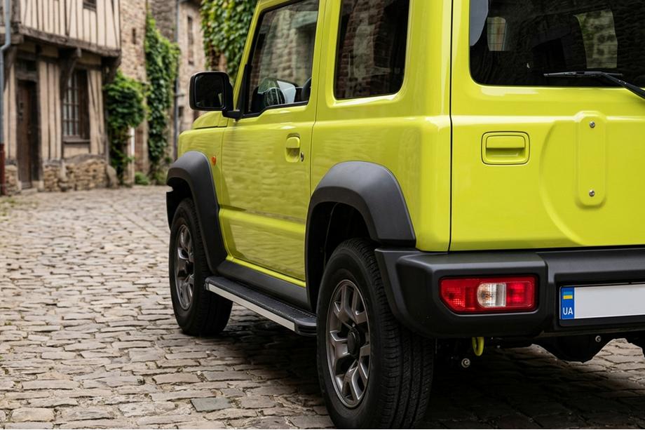 Suzuki Jimny 2018- Marchepieds Latéraux Maya V1 (2 pcs, Aluminium) Image
