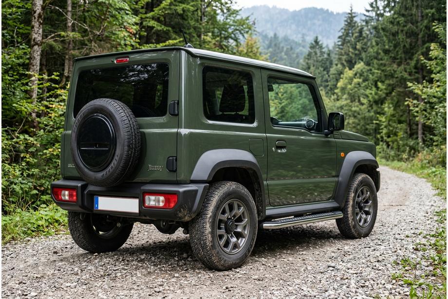 Suzuki Jimny 2018- Marchepieds Latéraux Maydos V2 (2 pcs, Aluminium) Image