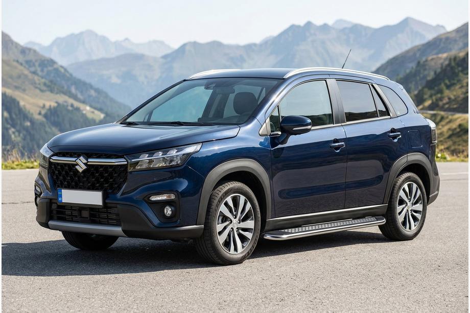 Suzuki SX4 S-Cross 2021- Marchepieds Latéraux Maydos V2 (2 pcs, Aluminium) Image