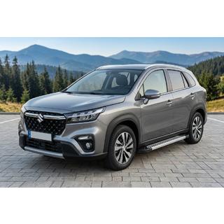 Marchepieds Latéraux Vision New Grey (2 pcs, Aluminium) Suzuki SX4 S-Cross 2021- photo 1