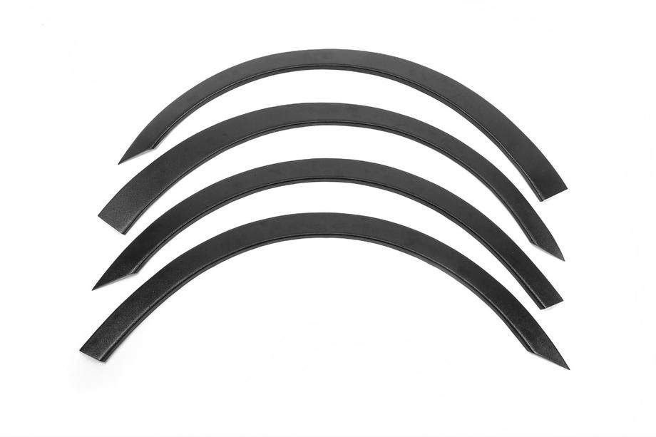 Mercedes ML W164 2005-2011 Extensions d'ailes (4 pcs, noires, plastique ABS) Photo 4