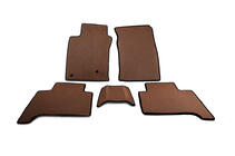 Toyota Land Cruiser Prado 120 2002-2009 Tapis de sol EVA (2 Rangées, Rouge Brique) photo 3