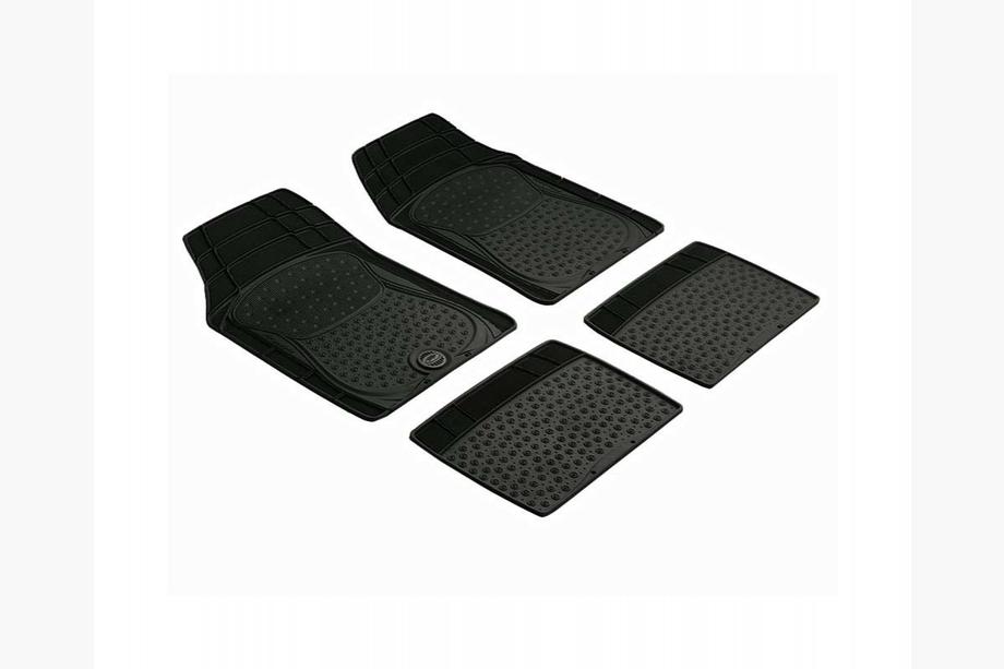 Tapis de sol en caoutchouc universels (4 pcs, PUFI BUBBLE BASR noir) Image
