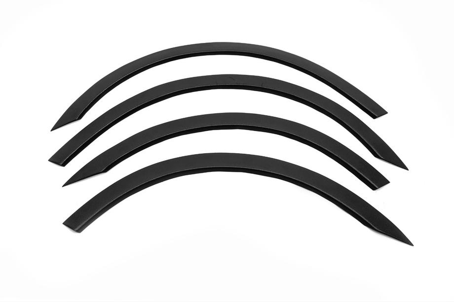 BMW 5 Series E60/E61 2003-2010 Extensions d'ailes (4 pcs, noires, plastique ABS) Image