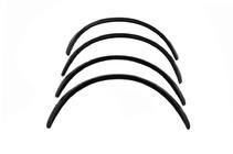 Audi A4 B6 2000-2004 Extensions d'ailes (4 pcs, noires, plastique ABS) photo 4